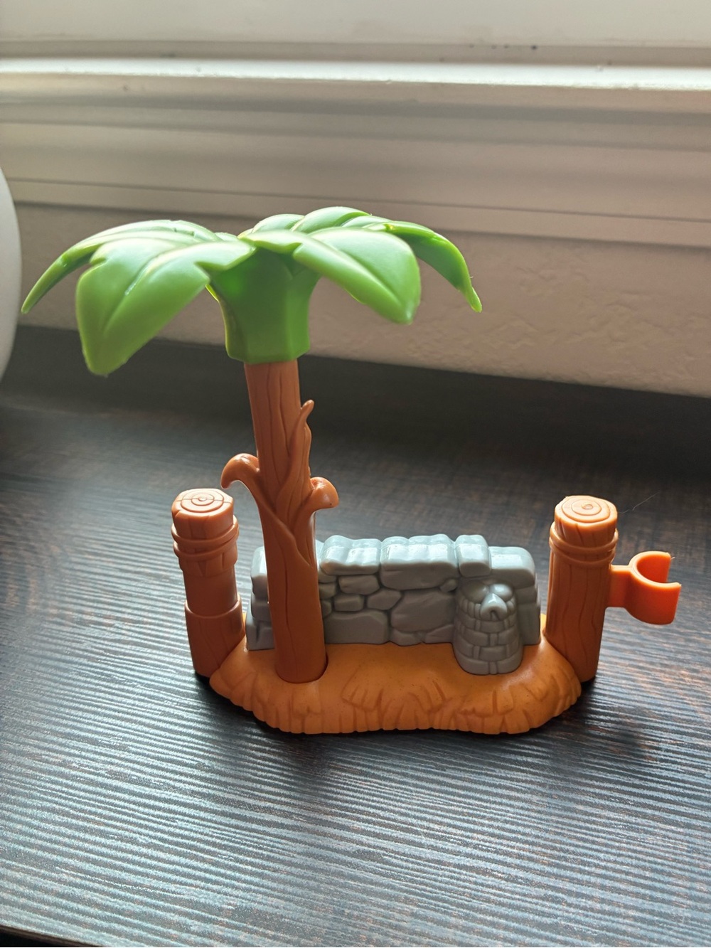 Fisher Price Little People Palm Tree Stone Fence Nativity Bethlehem Christmas